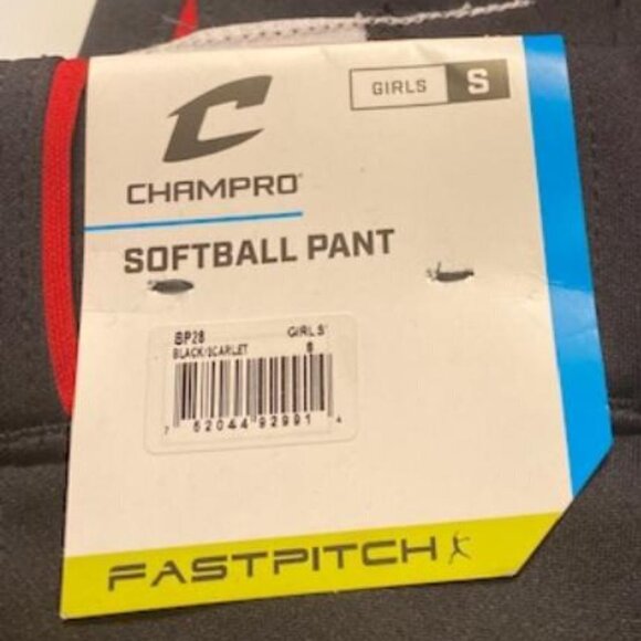 Softball Surge Traditional Low-Rise Pants, SMALL - Picture 2 of 6